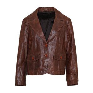 Sundazed (West Germany) 70s, Chrome-Tanned, Wide Notched Lapels